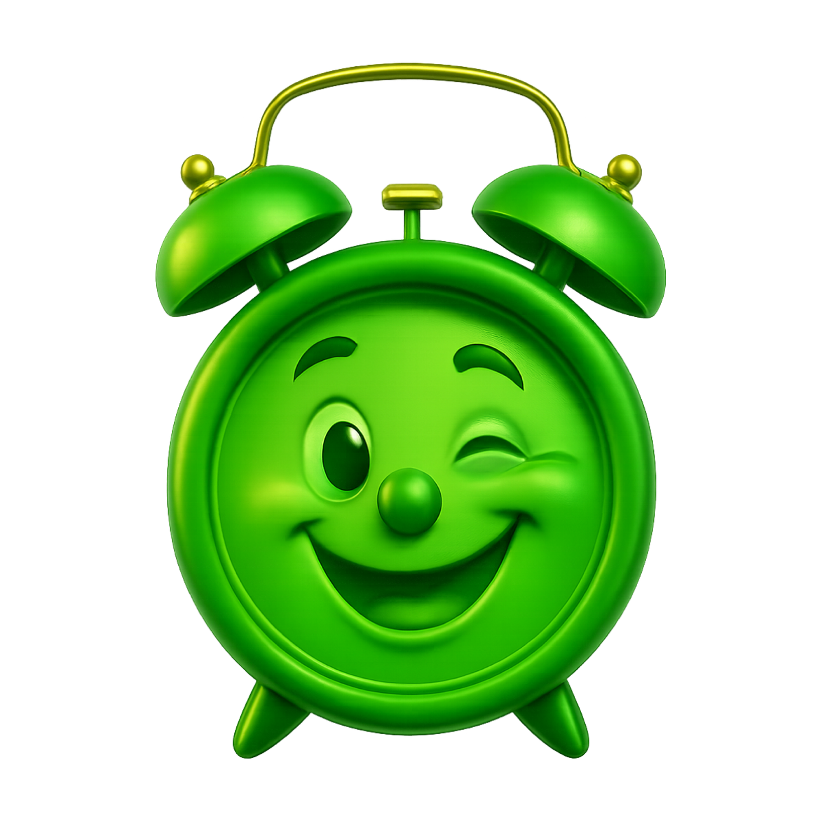 Kleuterwekker op een oude iPhone