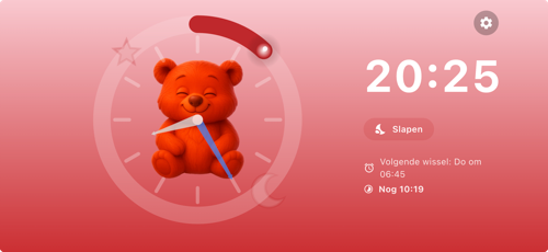 Gecombineerde klokweergave